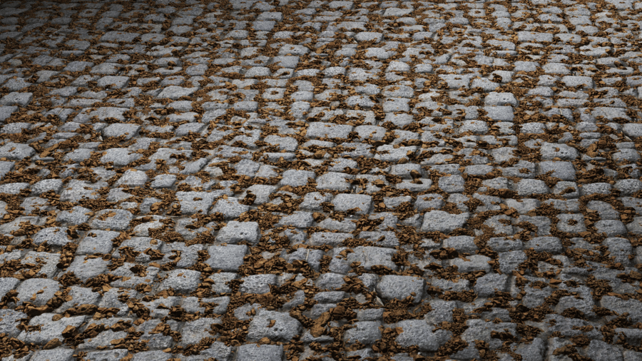 Stone Pavement PBR Texture - A23D