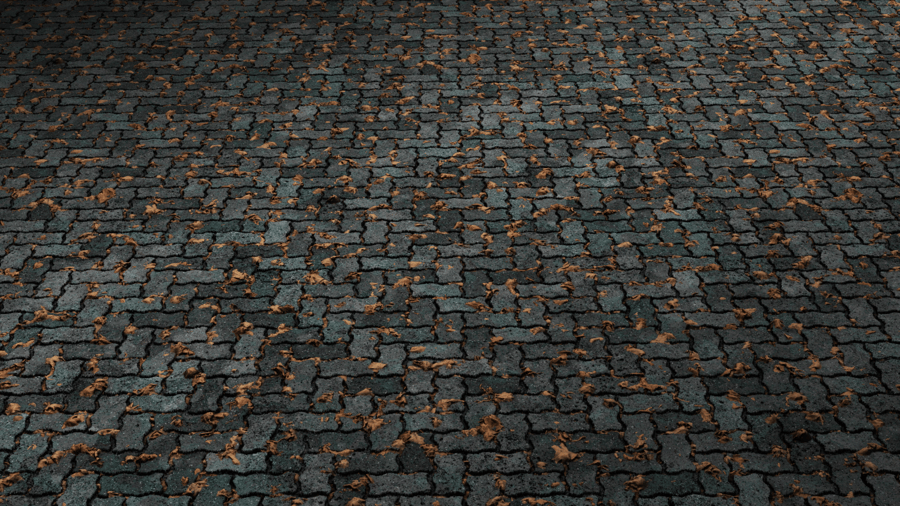 Paverblock PBR Texture - A23D