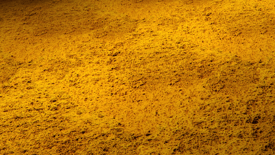 Turmeric Powder PBR Texture - A23D