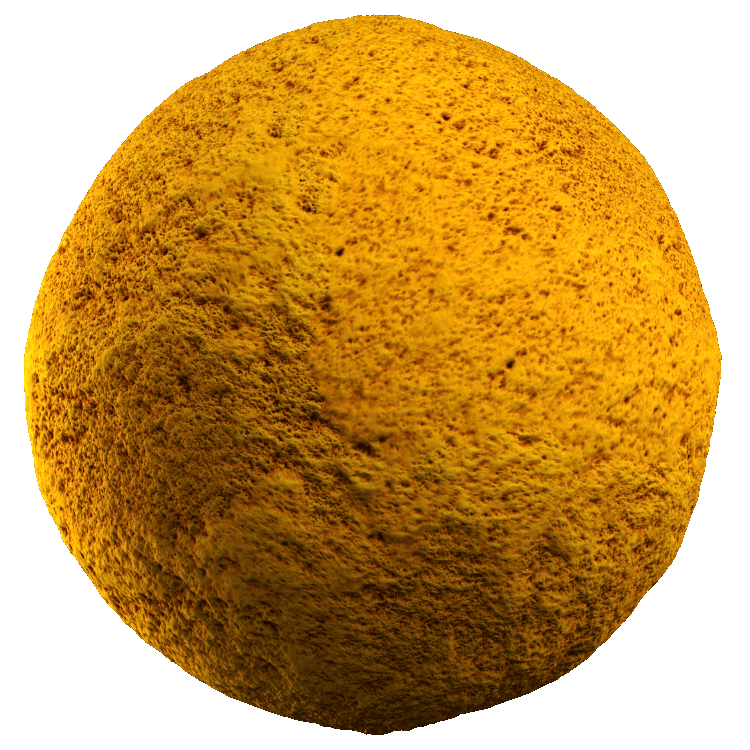 Turmeric Powder PBR Texture - A23D