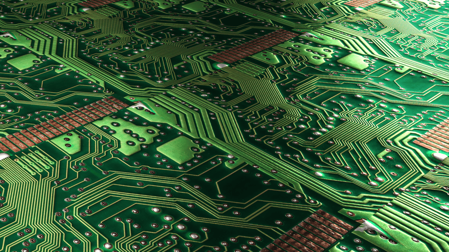 Chip & Motherboard PBR Texture - A23D