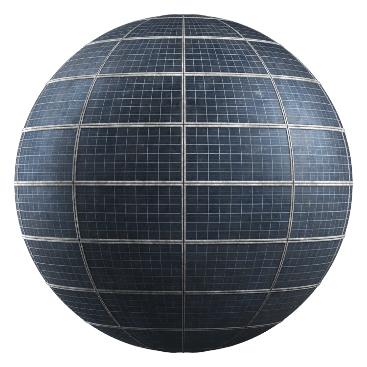 Solar Panel PBR Texture - A23D