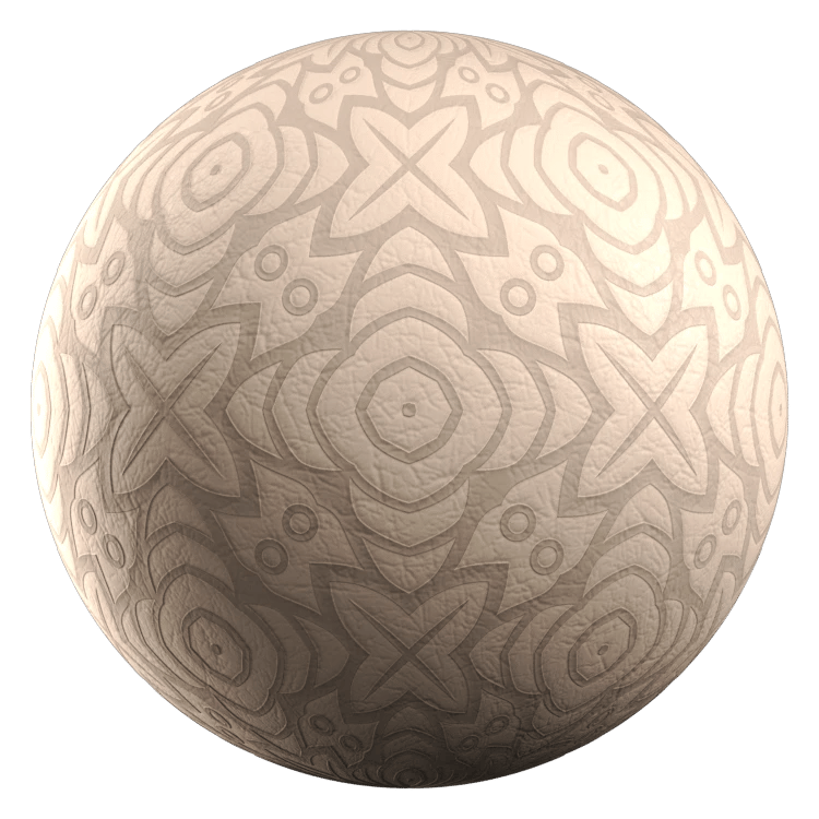 Embossed Fabric PBR Texture - A23D