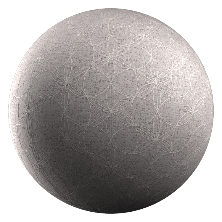 Embossed Fabric PBR Texture - A23D