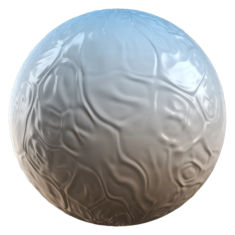 Gradient Viscous Surface PBR Texture - A23D