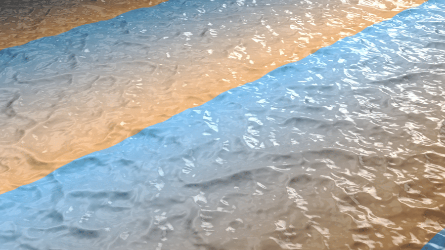 Gradient Viscous Surface PBR Texture - A23D