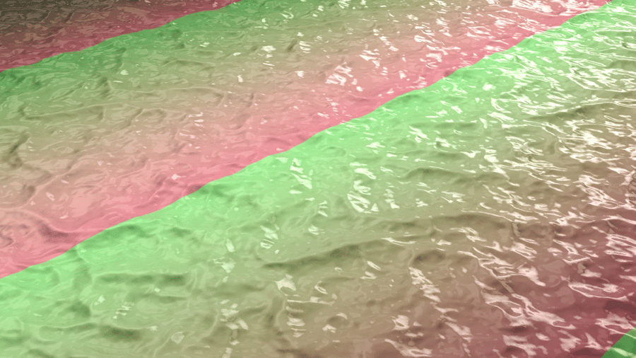 Gradient Viscous Surface PBR Texture - A23D