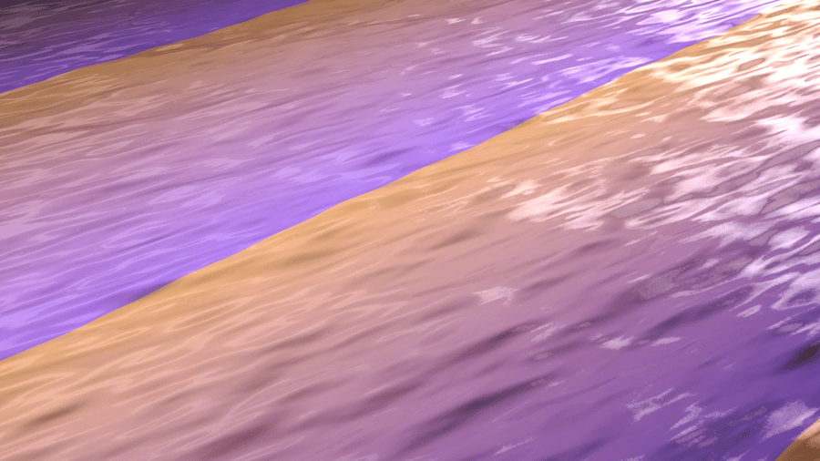 Gradient Viscous Surface PBR Texture - A23D