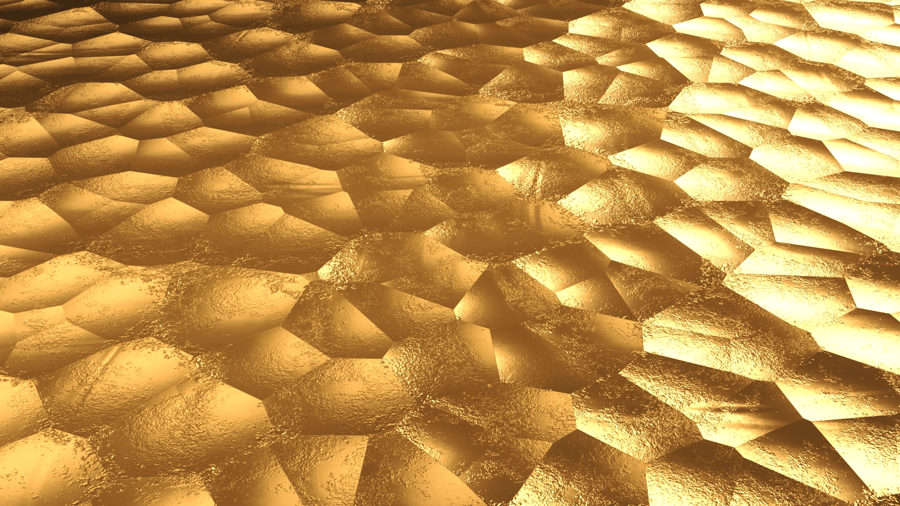 Patterned Metal Surface PBR Texture - A23D