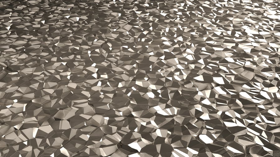 Patterned Metal Surface PBR Texture - A23D