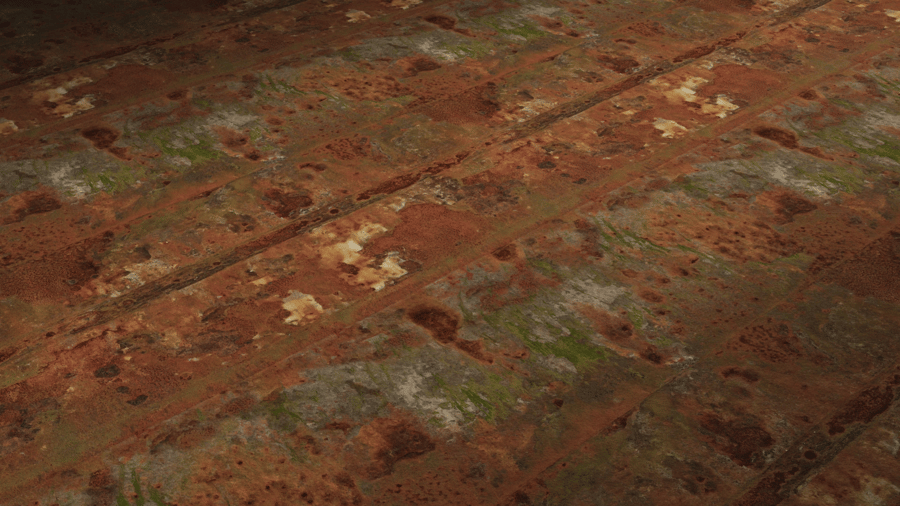 Patchy Surface PBR Texture - A23D