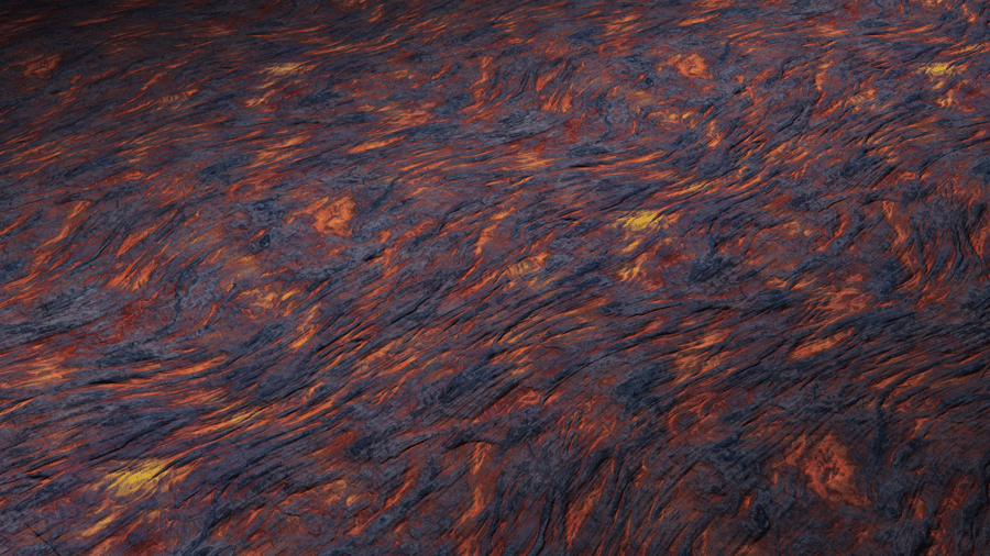 Lava PBR Texture - A23D
