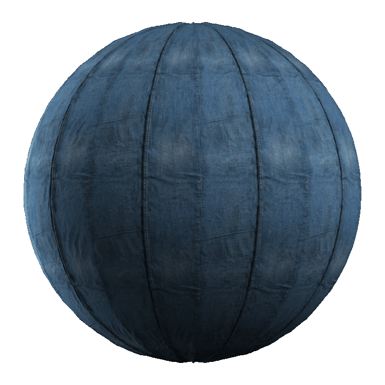 Denim Fabric PBR Texture - A23D