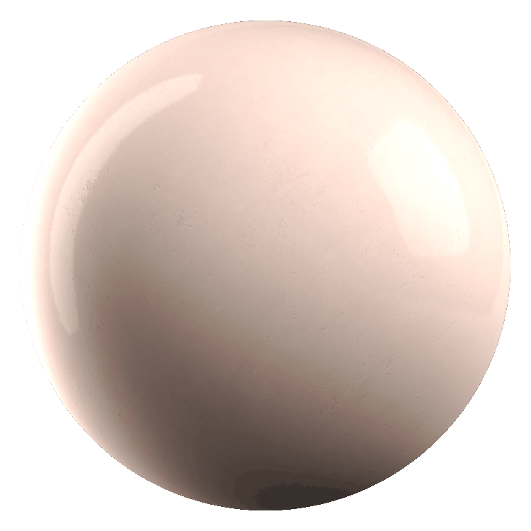 Plain Ceramic Surface PBR Texture - A23D