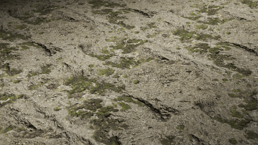 Rock Surface PBR Texture - A23D